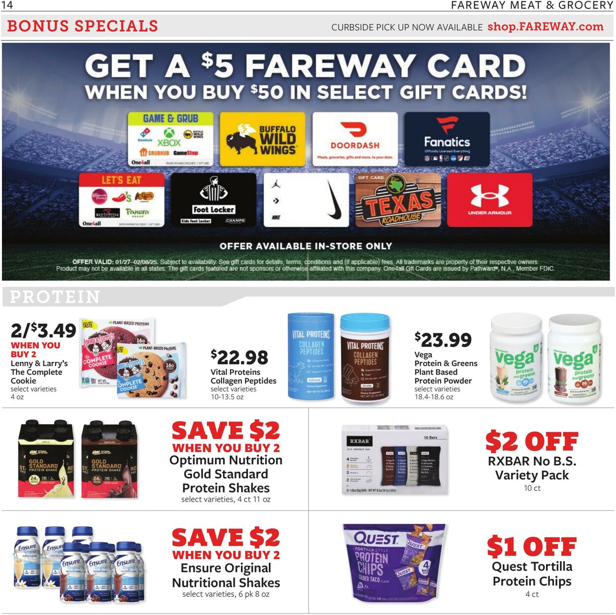 Weekly ad Fareway Stores 01/27/2025 - 02/01/2025