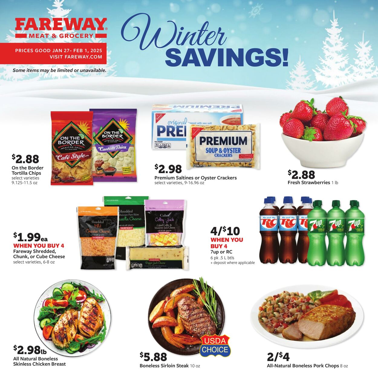 Weekly ad Fareway Stores 01/27/2025 - 02/01/2025