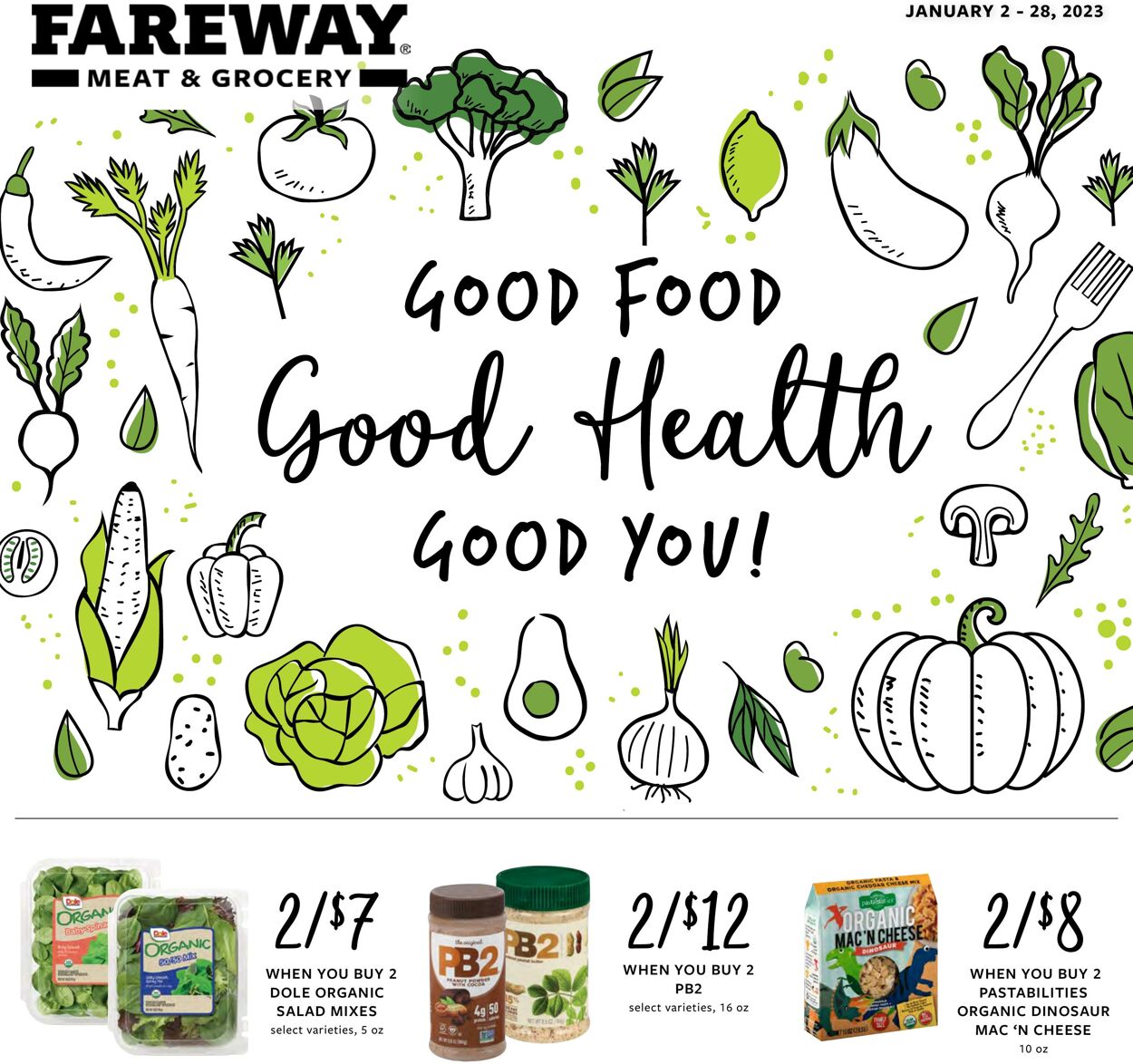 Weekly ad Fareway Stores 01/01/2023 - 02/01/2023