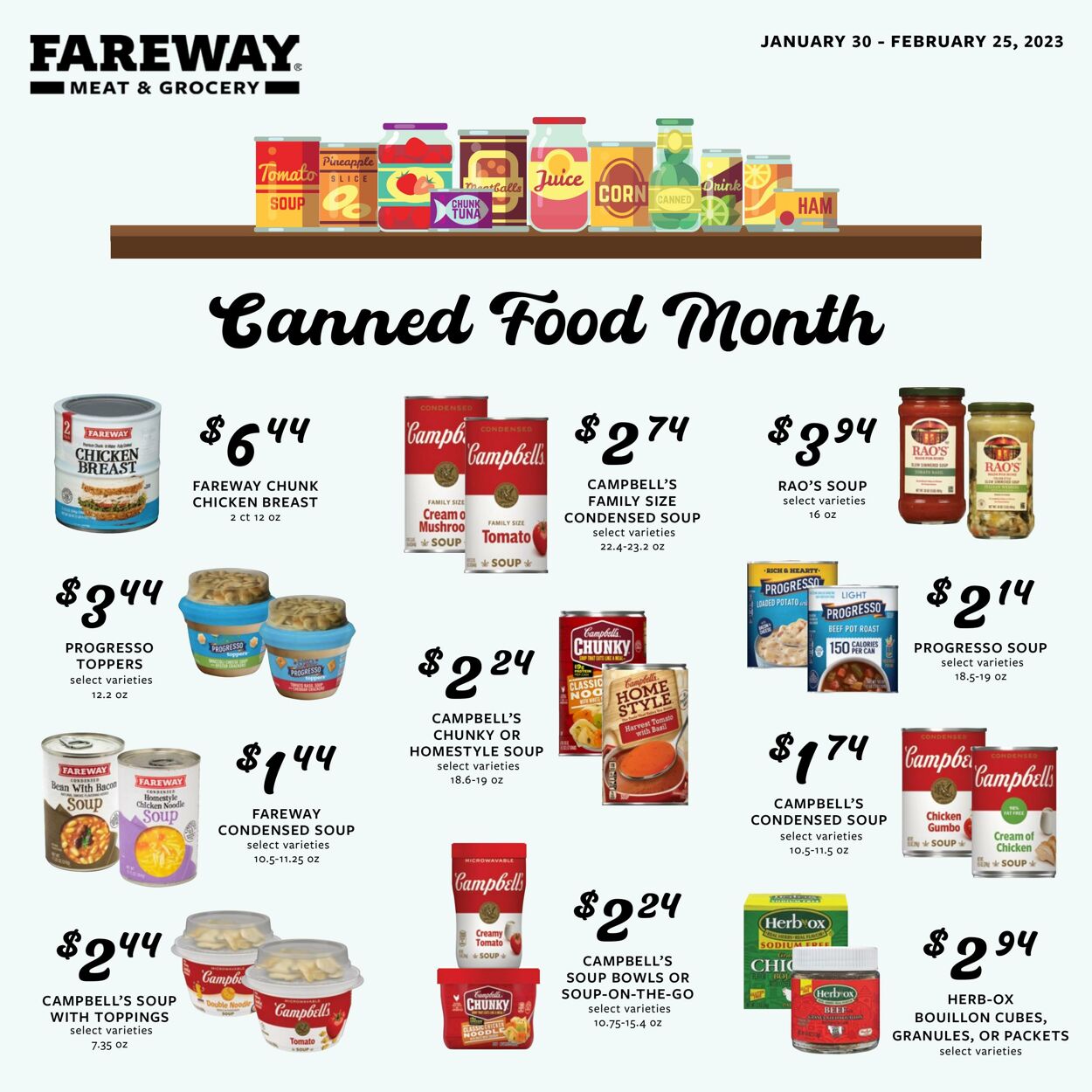 Weekly ad Fareway Stores 01/31/2023 - 03/03/2023