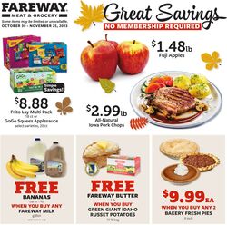 Weekly ad Fareway Stores 10/30/2023 - 11/30/2023