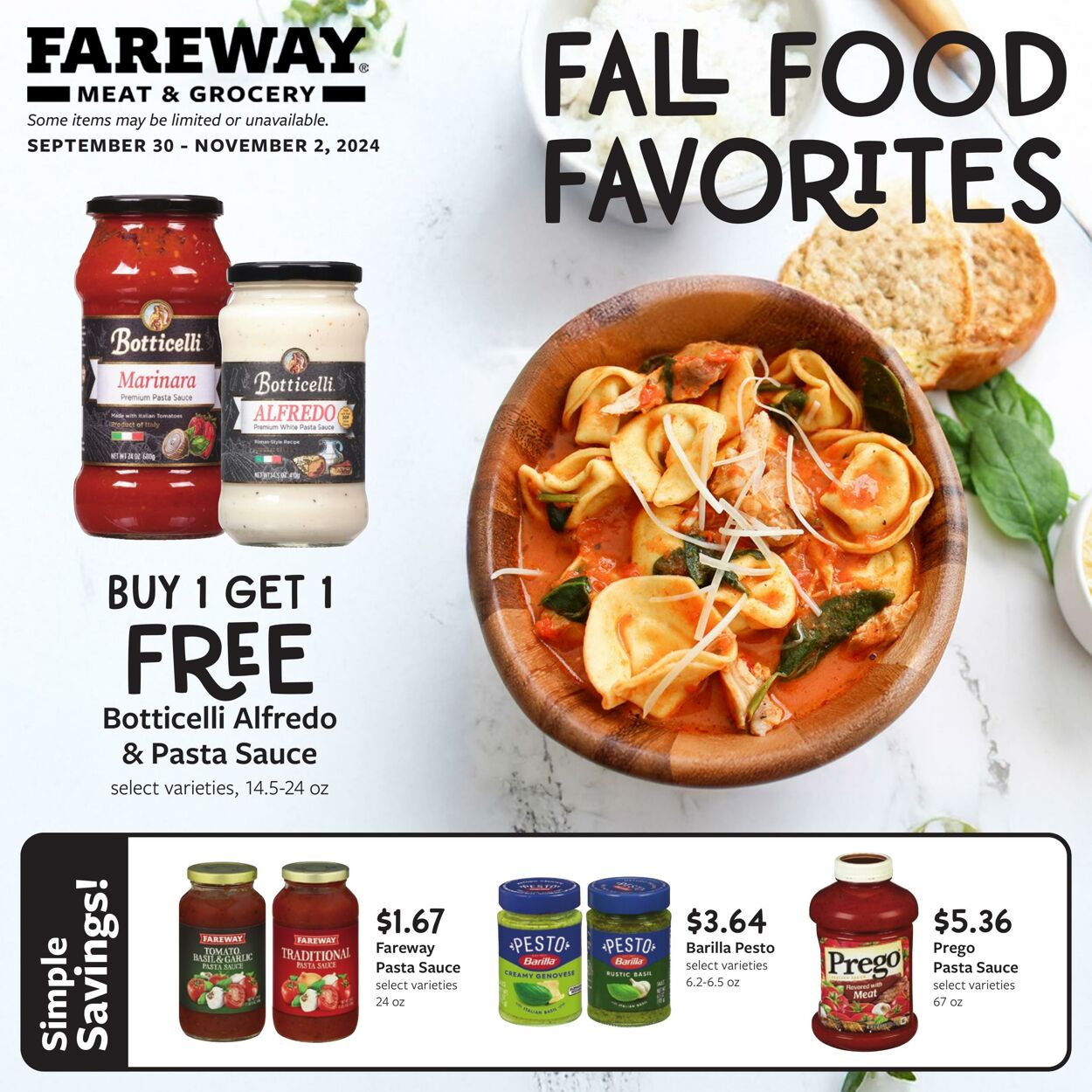 Weekly ad Fareway Stores 09/29/2024 - 10/29/2024