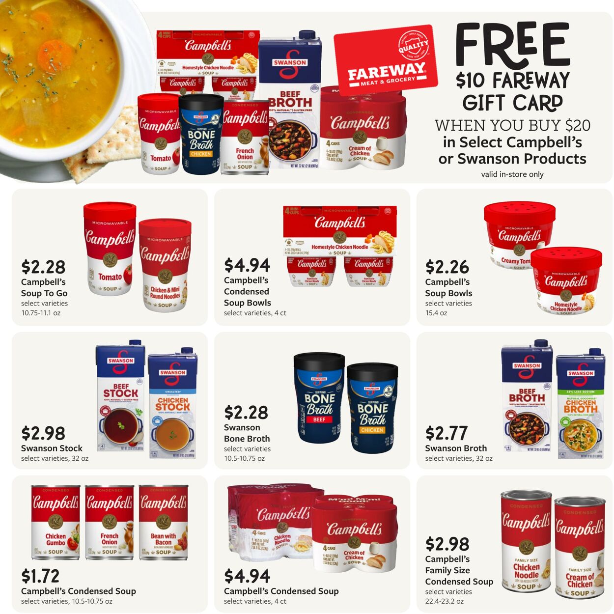 Weekly ad Fareway Stores 09/29/2024 - 10/29/2024