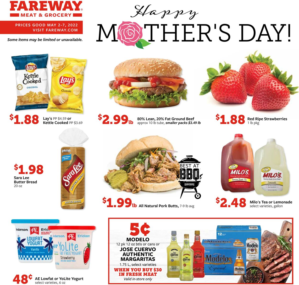 Weekly ad Fareway Stores 05/02/2022 - 05/07/2022