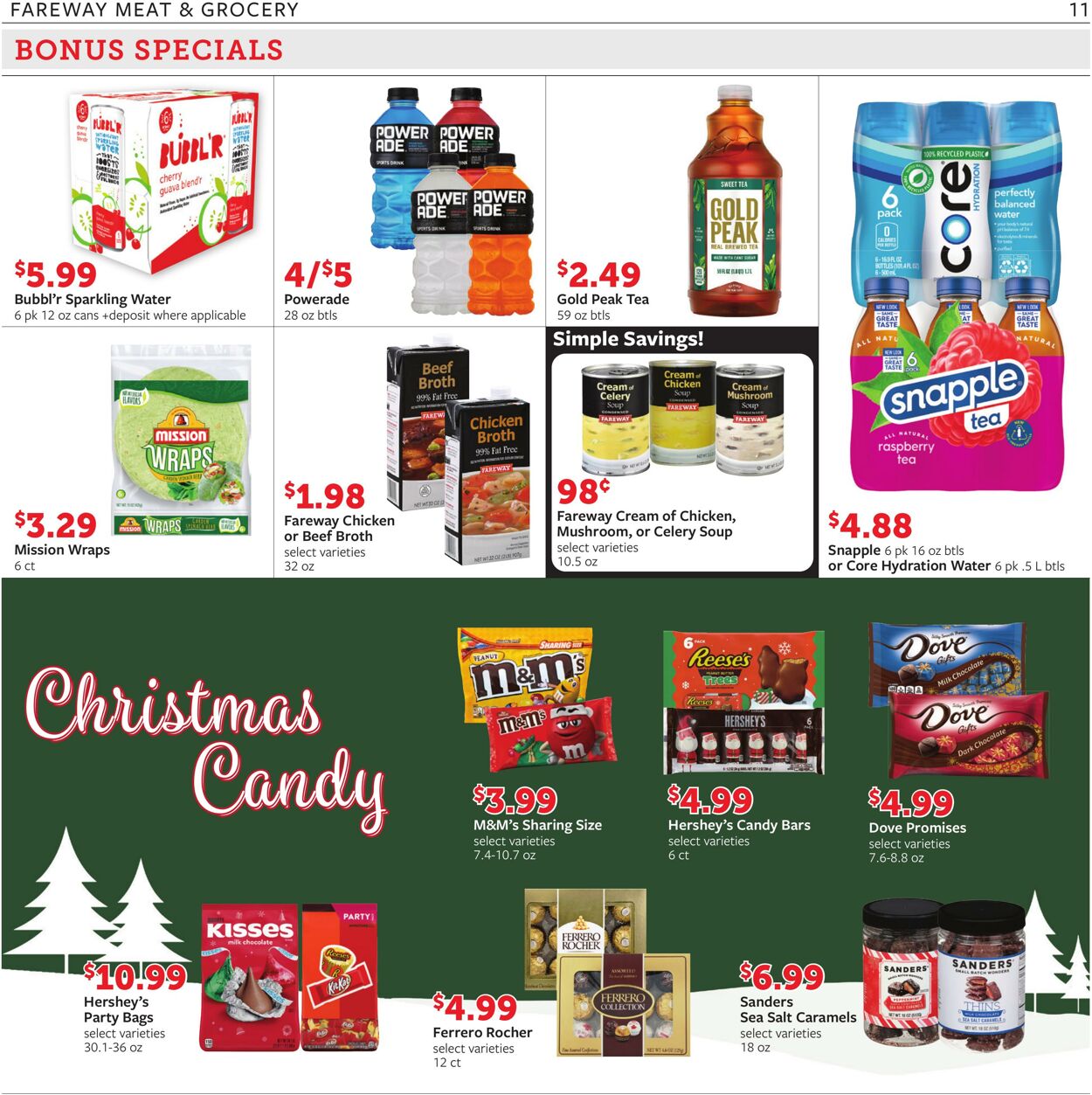 Weekly ad Fareway Stores 12/05/2022 - 12/10/2022