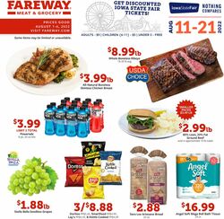 Weekly ad Fareway Stores 08/01/2022-08/06/2022