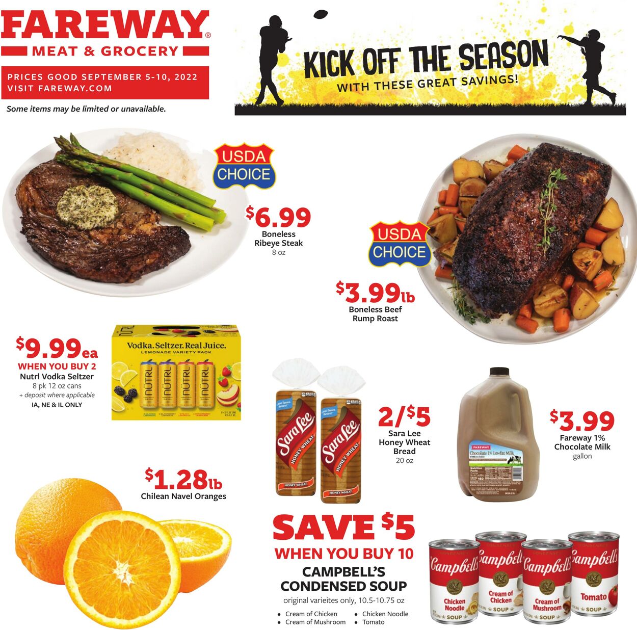 Weekly ad Fareway Stores 09/05/2022 - 09/10/2022