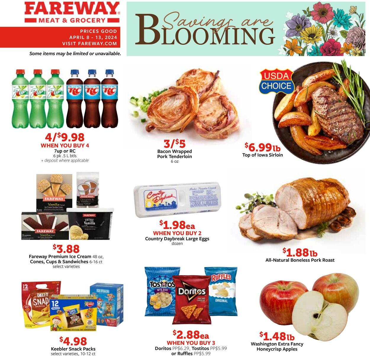 Weekly ad Fareway Stores 04/08/2024 - 04/13/2024
