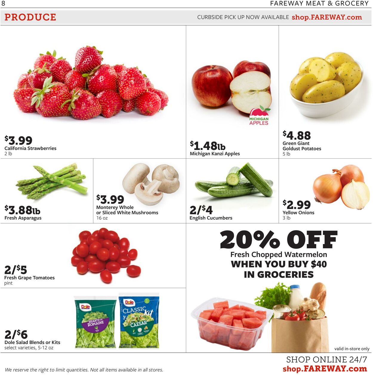 Weekly ad Fareway Stores 07/08/2024 - 07/13/2024