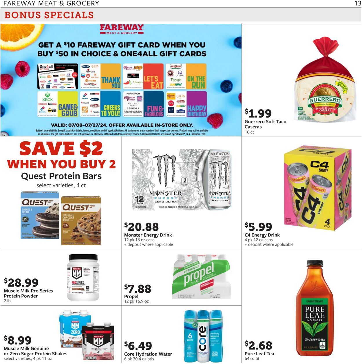 Weekly ad Fareway Stores 07/08/2024 - 07/13/2024