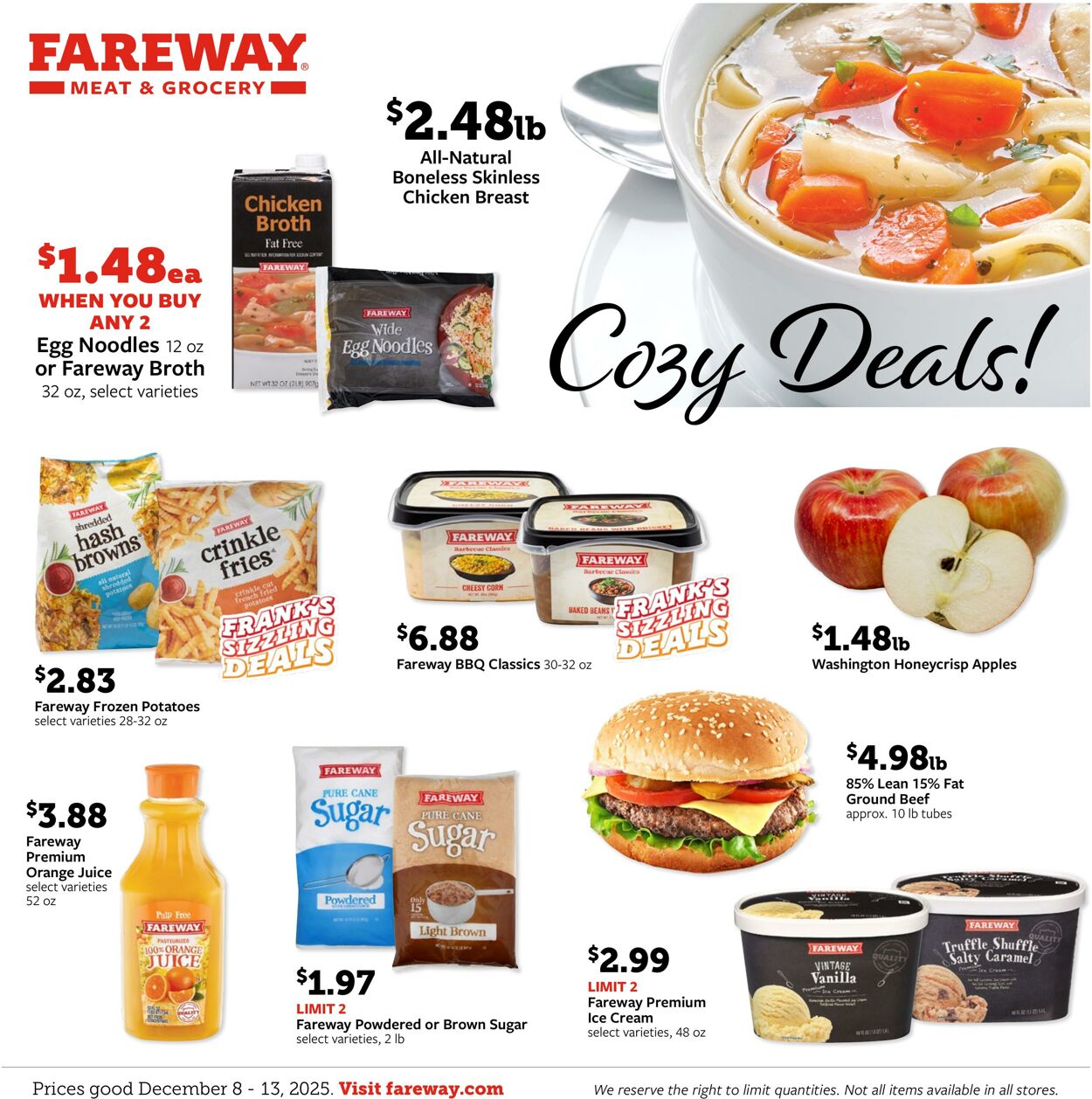 Weekly ad Fareway Stores 12/08/2025 - 12/13/2025