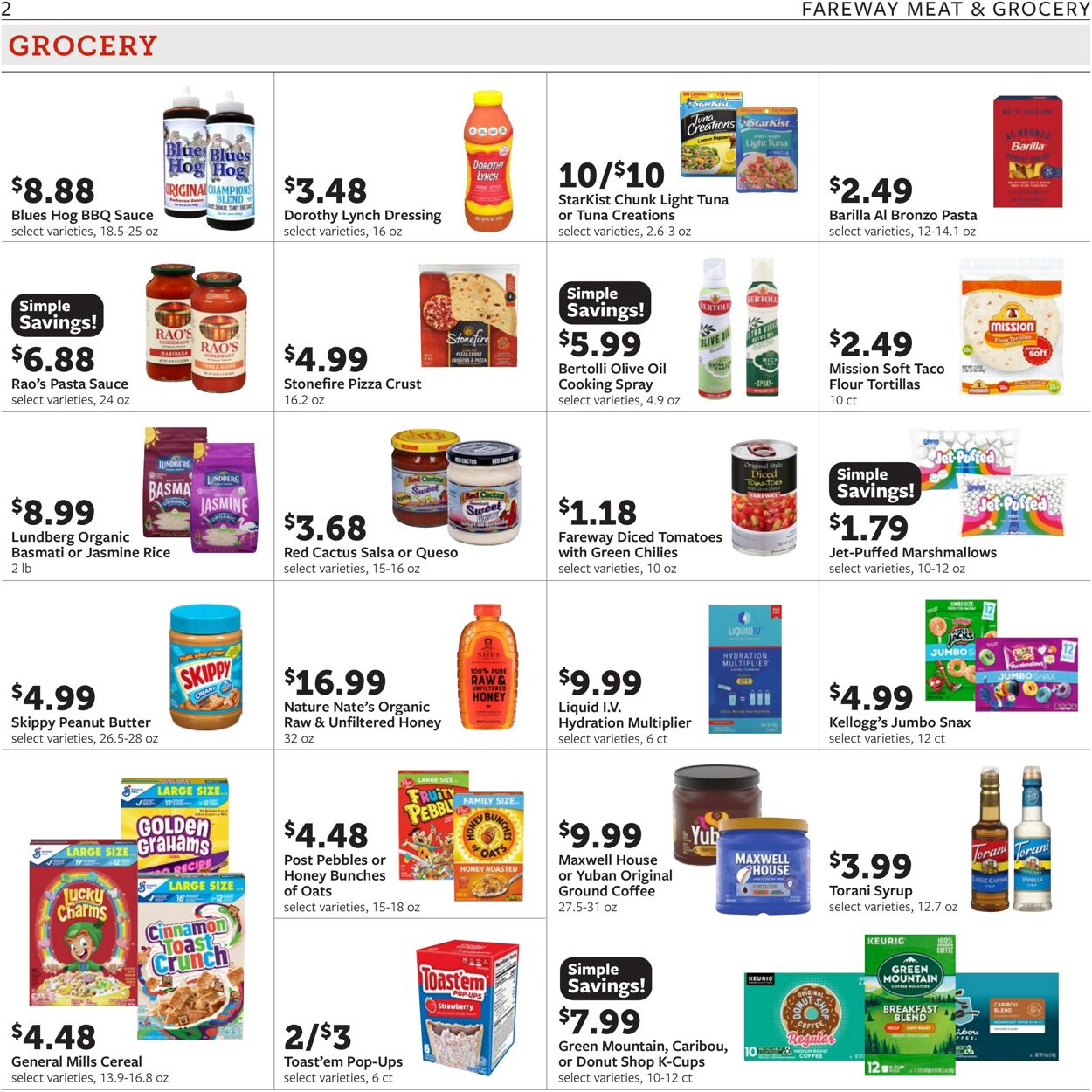 Weekly ad Fareway Stores 08/12/2024 - 08/17/2024