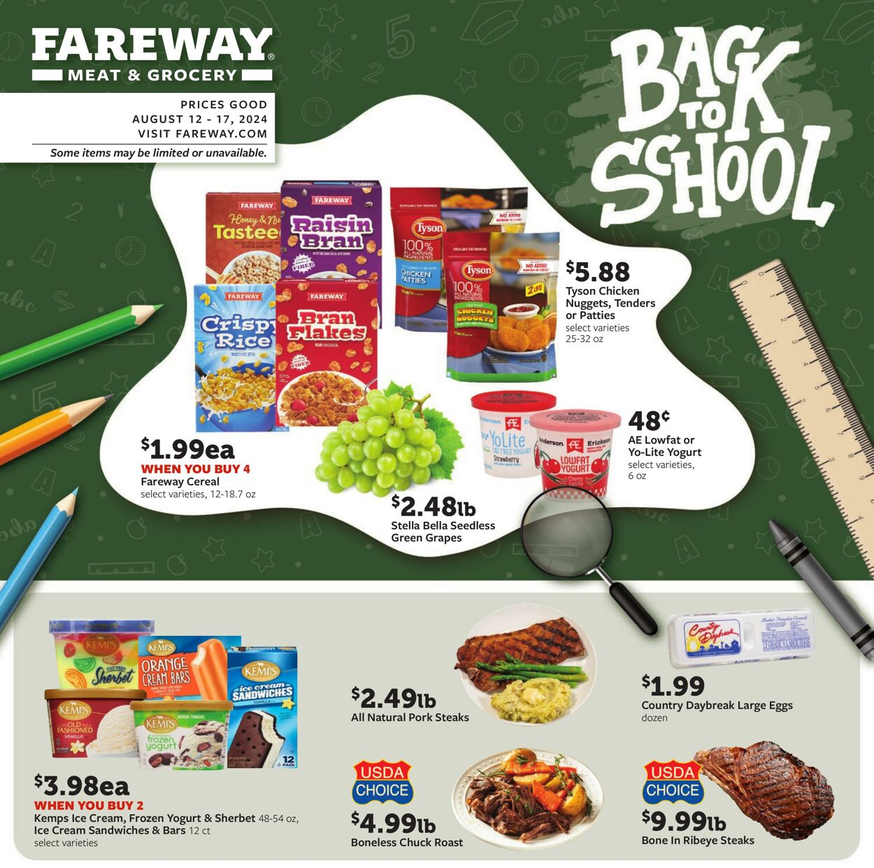 Weekly ad Fareway Stores 08/12/2024 - 08/17/2024