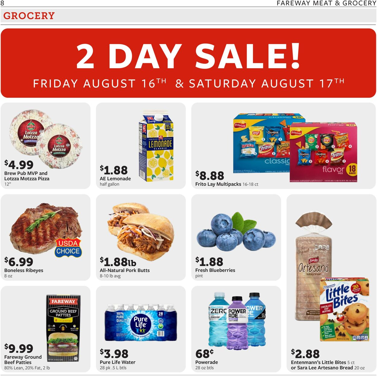 Weekly ad Fareway Stores 08/12/2024 - 08/17/2024