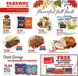 Weekly ad Fareway Stores 10/16/2023 - 10/21/2023
