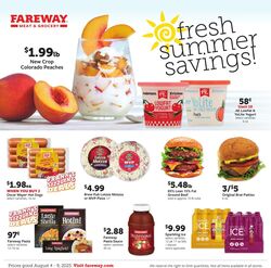 Weekly ad Fareway Stores 08/04/2025 - 08/09/2025