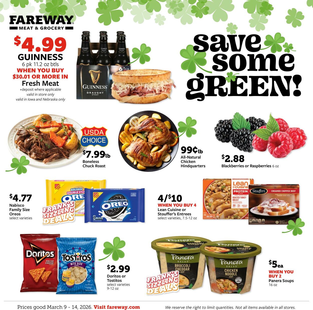 Weekly ad Fareway Stores 03/09/2026 - 03/14/2026