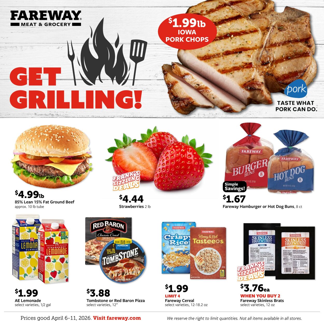 Weekly ad Fareway Stores 04/06/2026 - 04/11/2026