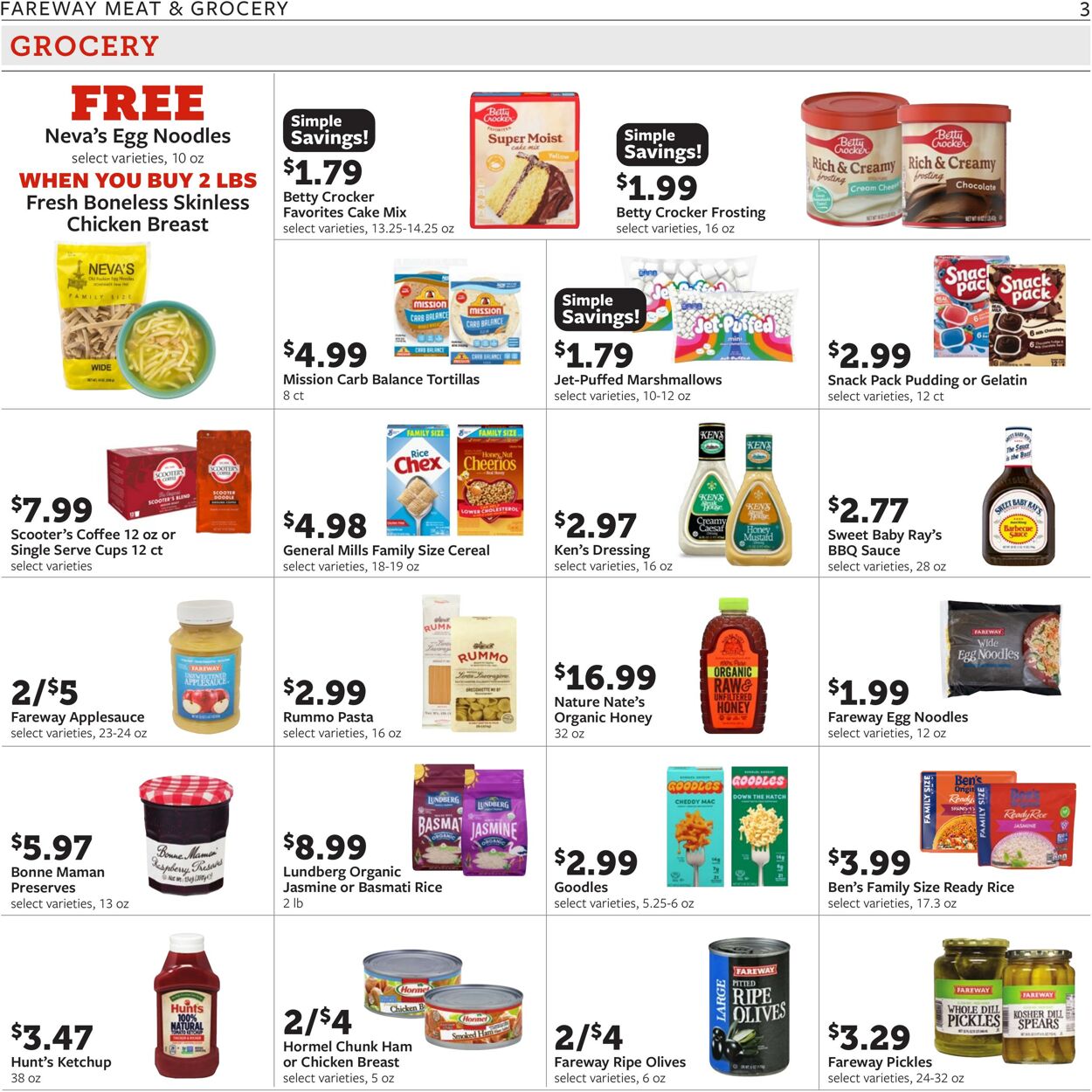 Weekly ad Fareway Stores 10/07/2024 - 10/12/2024