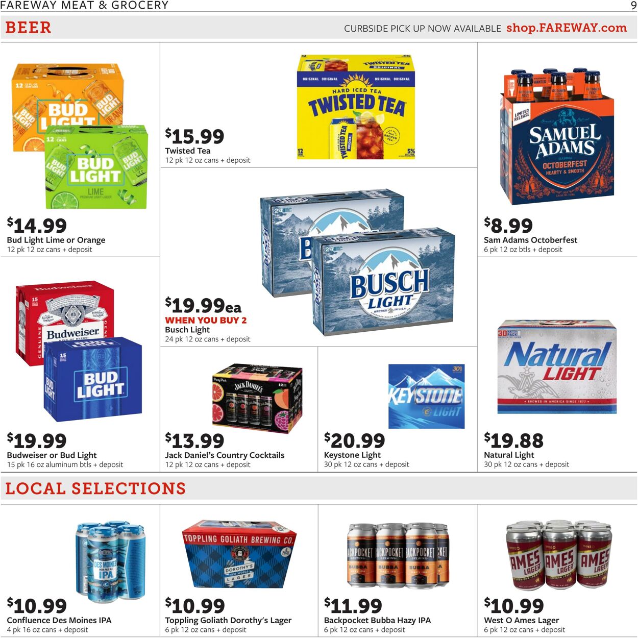 Weekly ad Fareway Stores 10/07/2024 - 10/12/2024