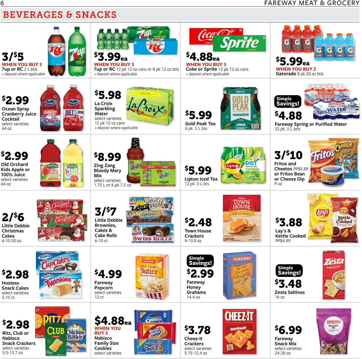 Weekly ad Fareway Stores 11/25/2024 - 11/30/2024