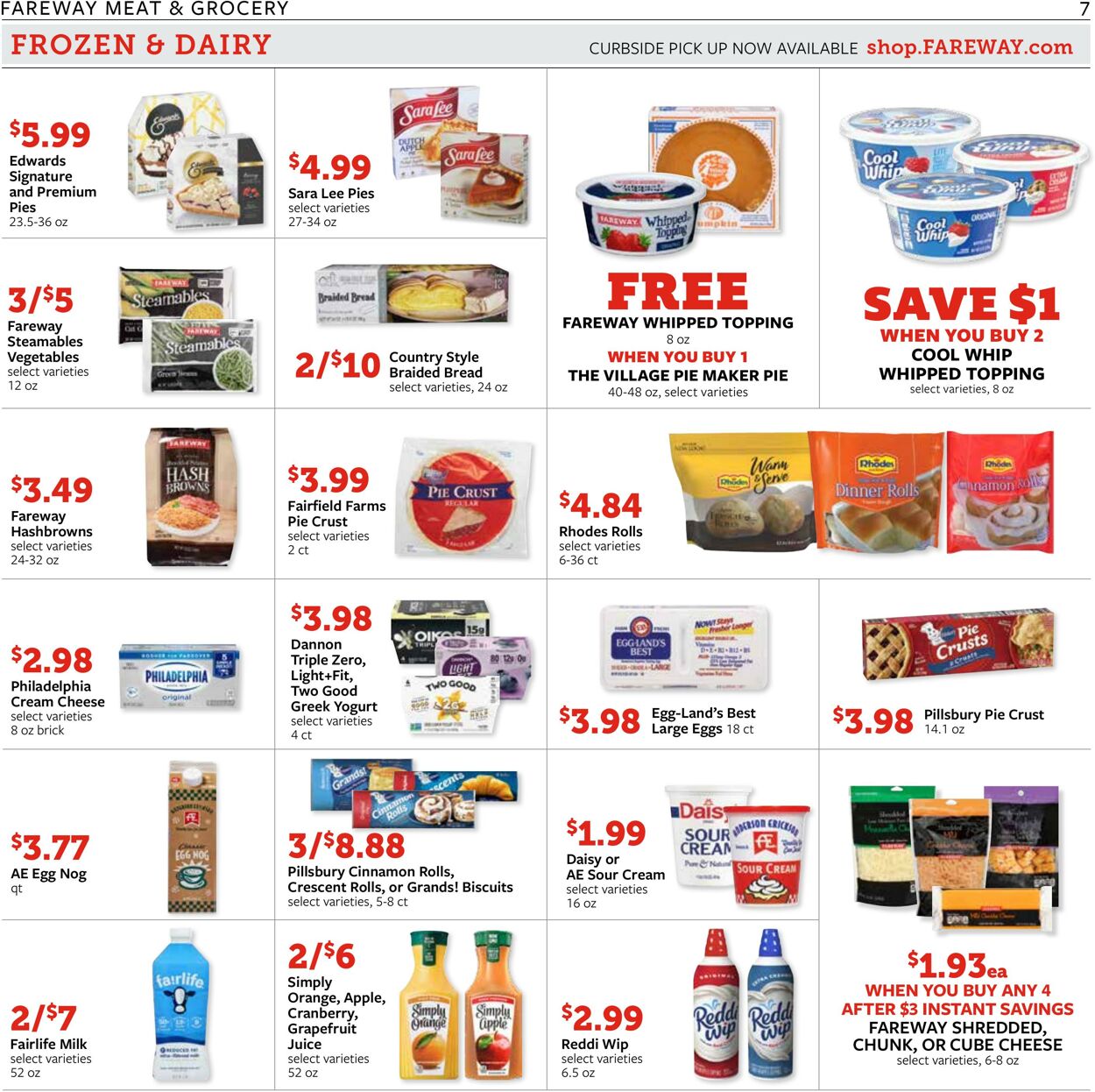 Weekly ad Fareway Stores 11/20/2023 - 11/25/2023