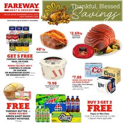 Weekly ad Fareway Stores 11/20/2023 - 11/25/2023