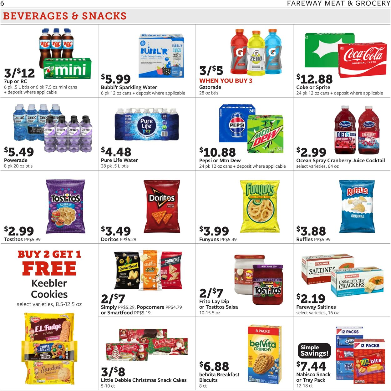 Weekly ad Fareway Stores 12/09/2024 - 12/14/2024