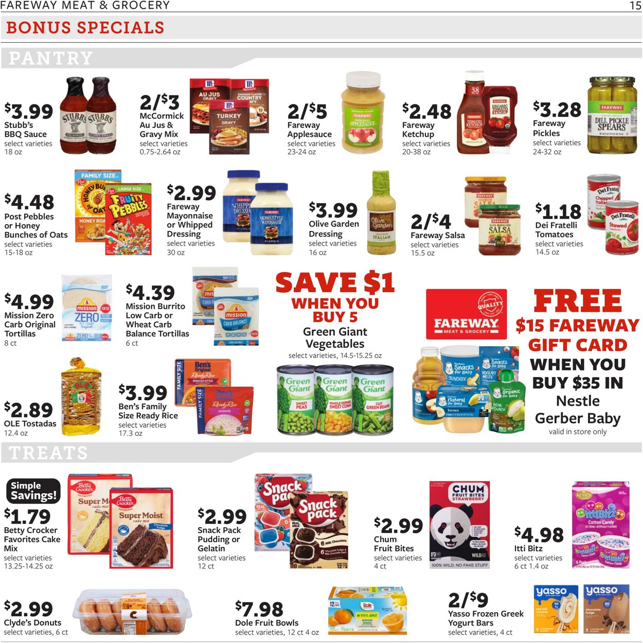 Weekly ad Fareway Stores 12/09/2024 - 12/14/2024