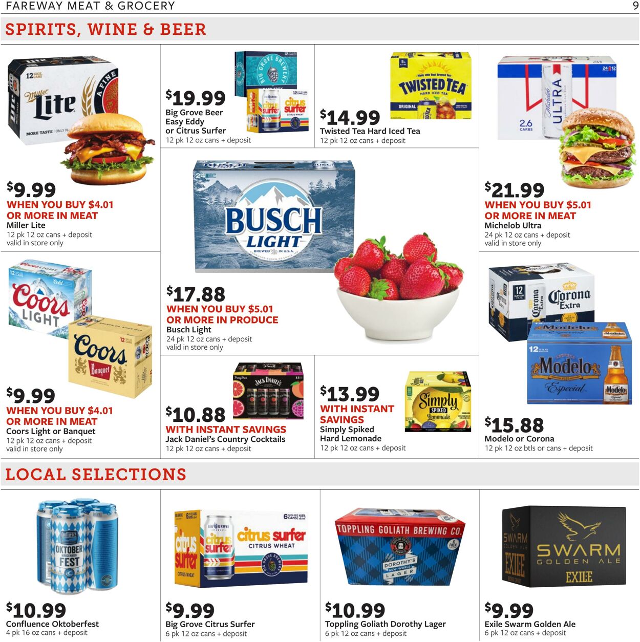 Weekly ad Fareway Stores 10/28/2024 - 11/02/2024