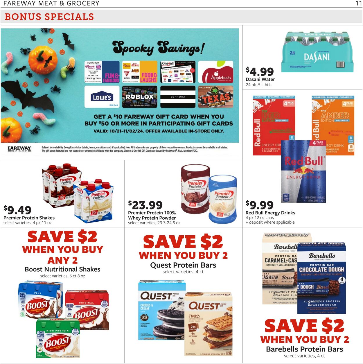 Weekly ad Fareway Stores 10/28/2024 - 11/02/2024