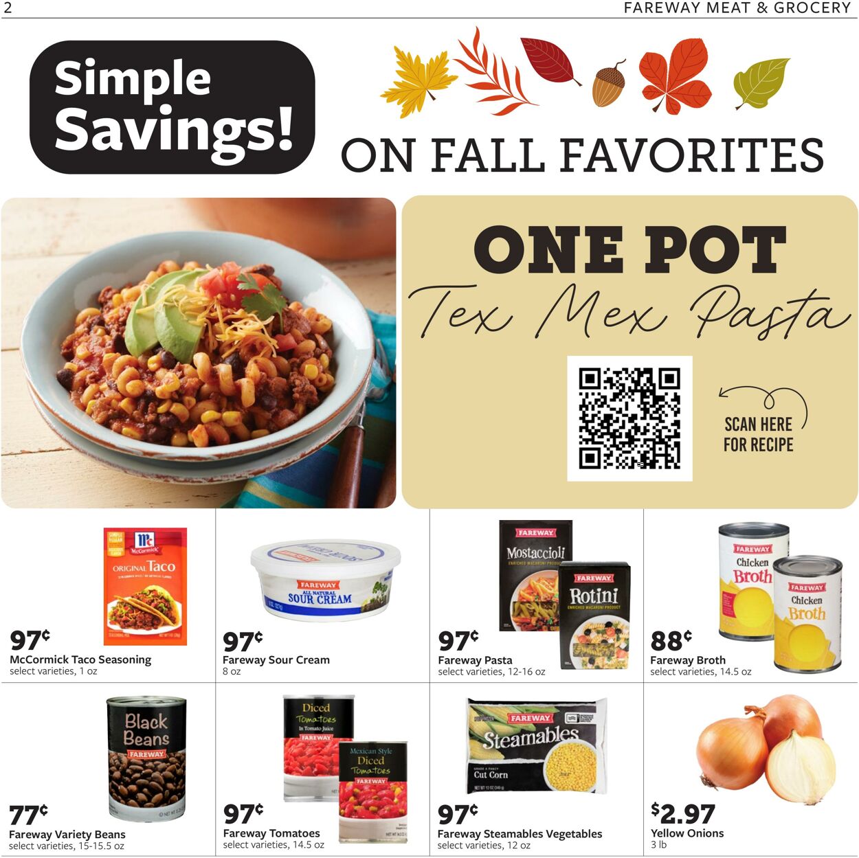 Weekly ad Fareway Stores 10/28/2024 - 11/02/2024