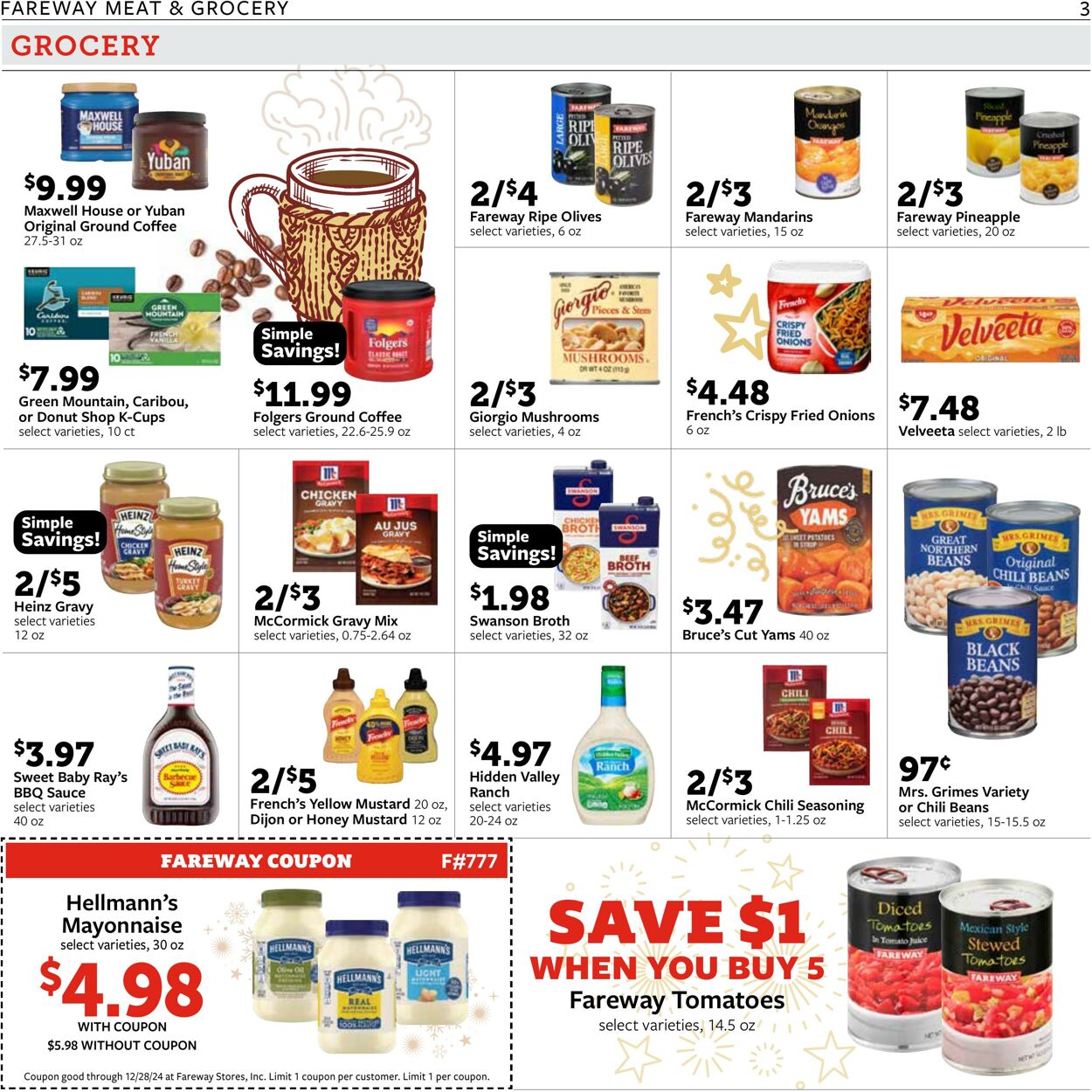 Weekly ad Fareway Stores 12/23/2024 - 12/28/2024