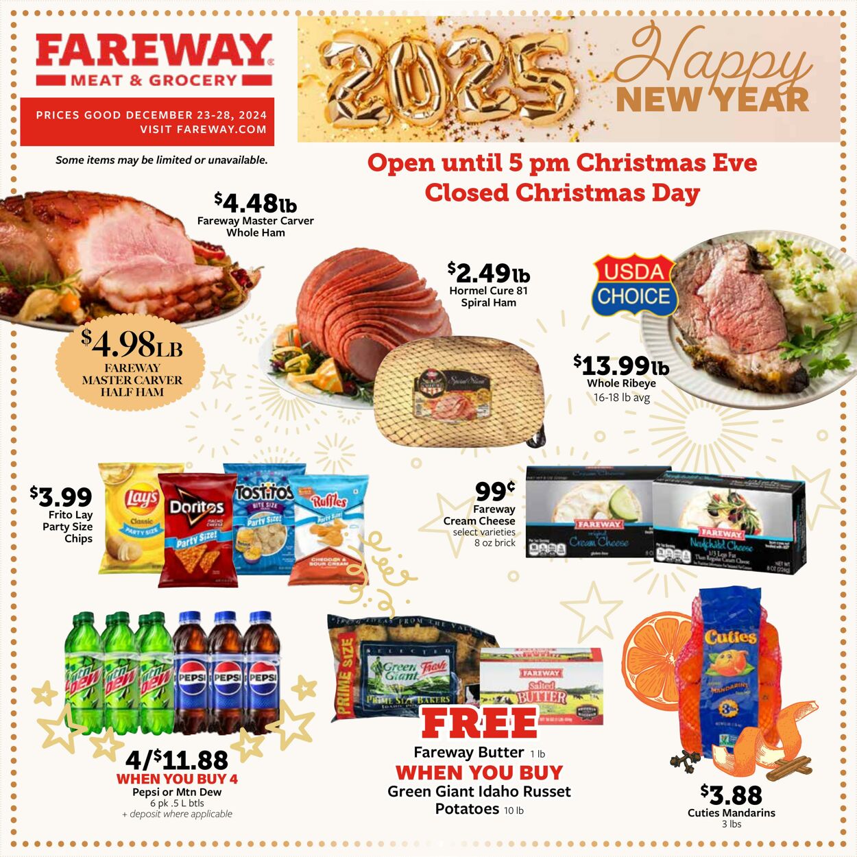 Weekly ad Fareway Stores 12/23/2024 - 12/28/2024