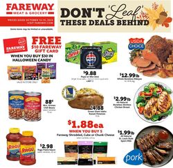 Weekly ad Fareway Stores 10/03/2022 - 10/29/2022