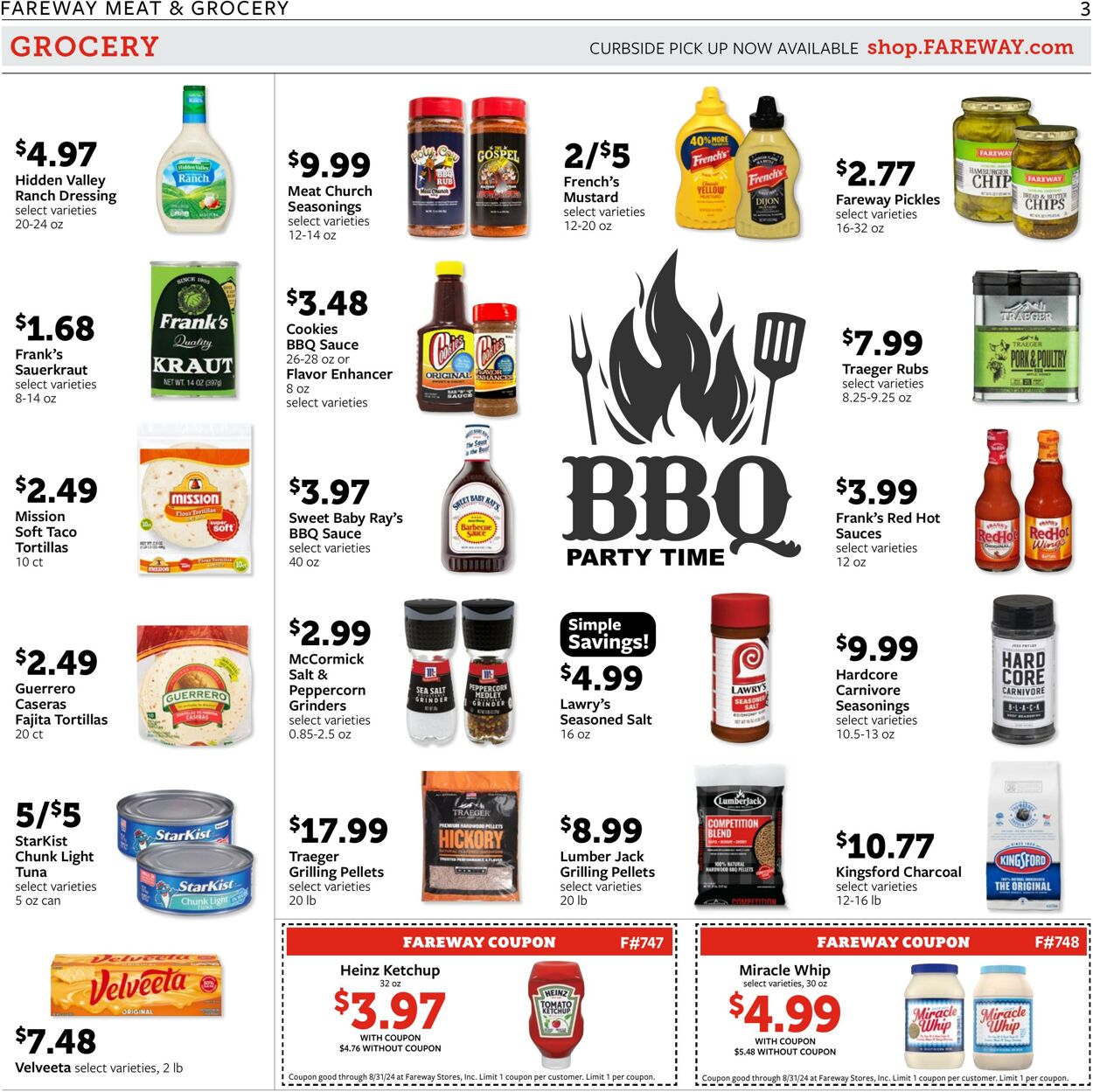 Weekly ad Fareway Stores 08/26/2024 - 08/31/2024