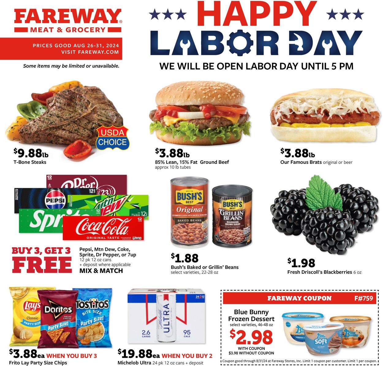 Weekly ad Fareway Stores 08/26/2024 - 08/31/2024