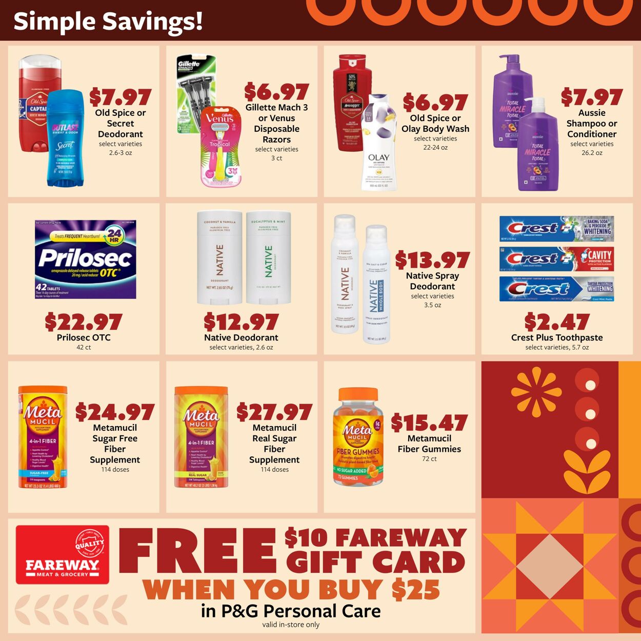 Weekly ad Fareway Stores 11/03/2025 - 11/08/2025
