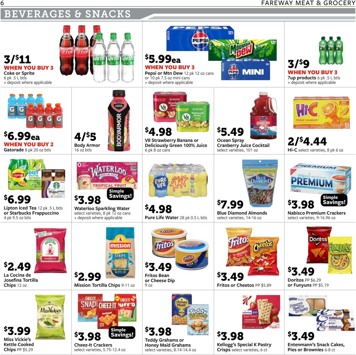 Weekly ad Fareway Stores 08/11/2025 - 08/16/2025