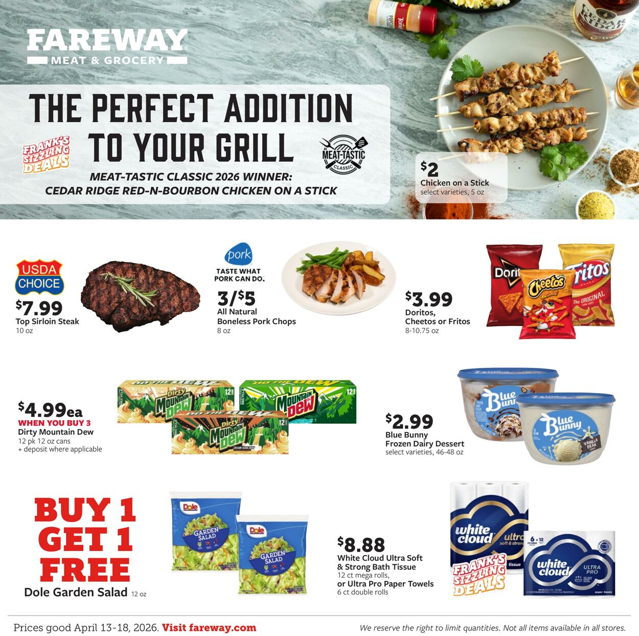 Weekly ad Fareway Stores 04/13/2026 - 04/18/2026