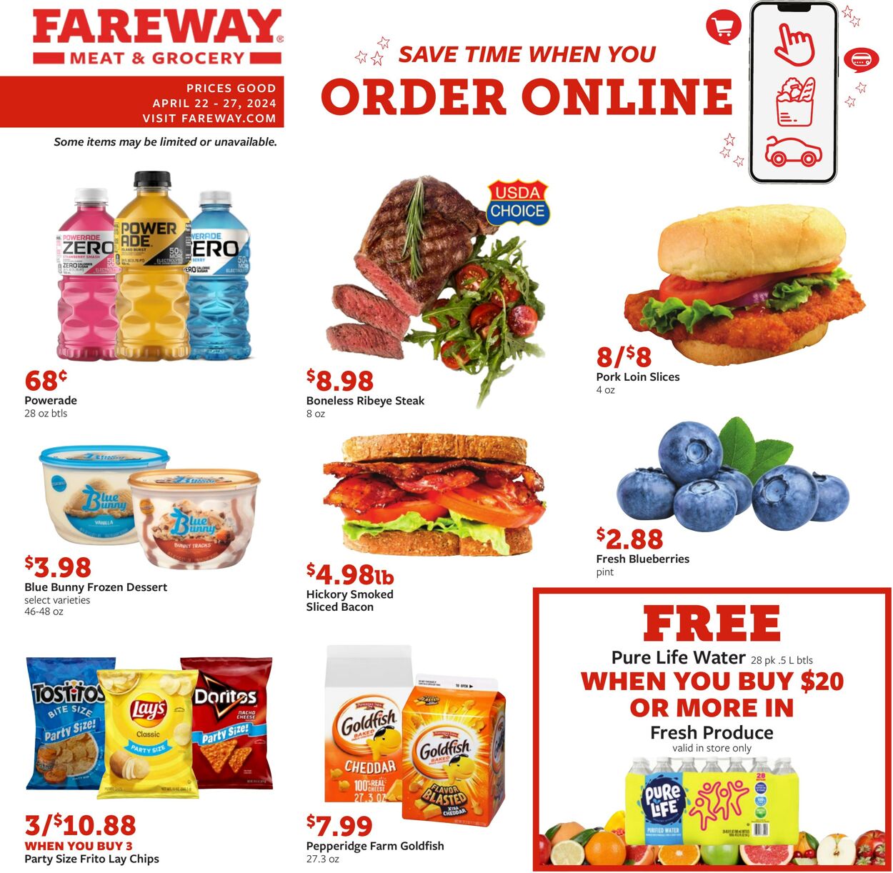 Weekly ad Fareway Stores 04/22/2024 - 04/27/2024