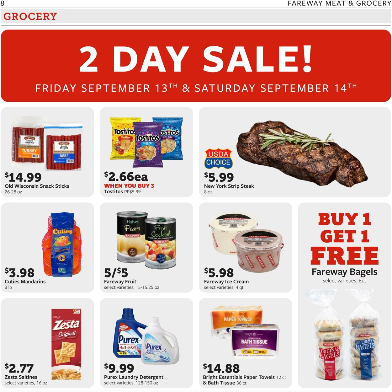 Weekly ad Fareway Stores 09/09/2024 - 09/14/2024