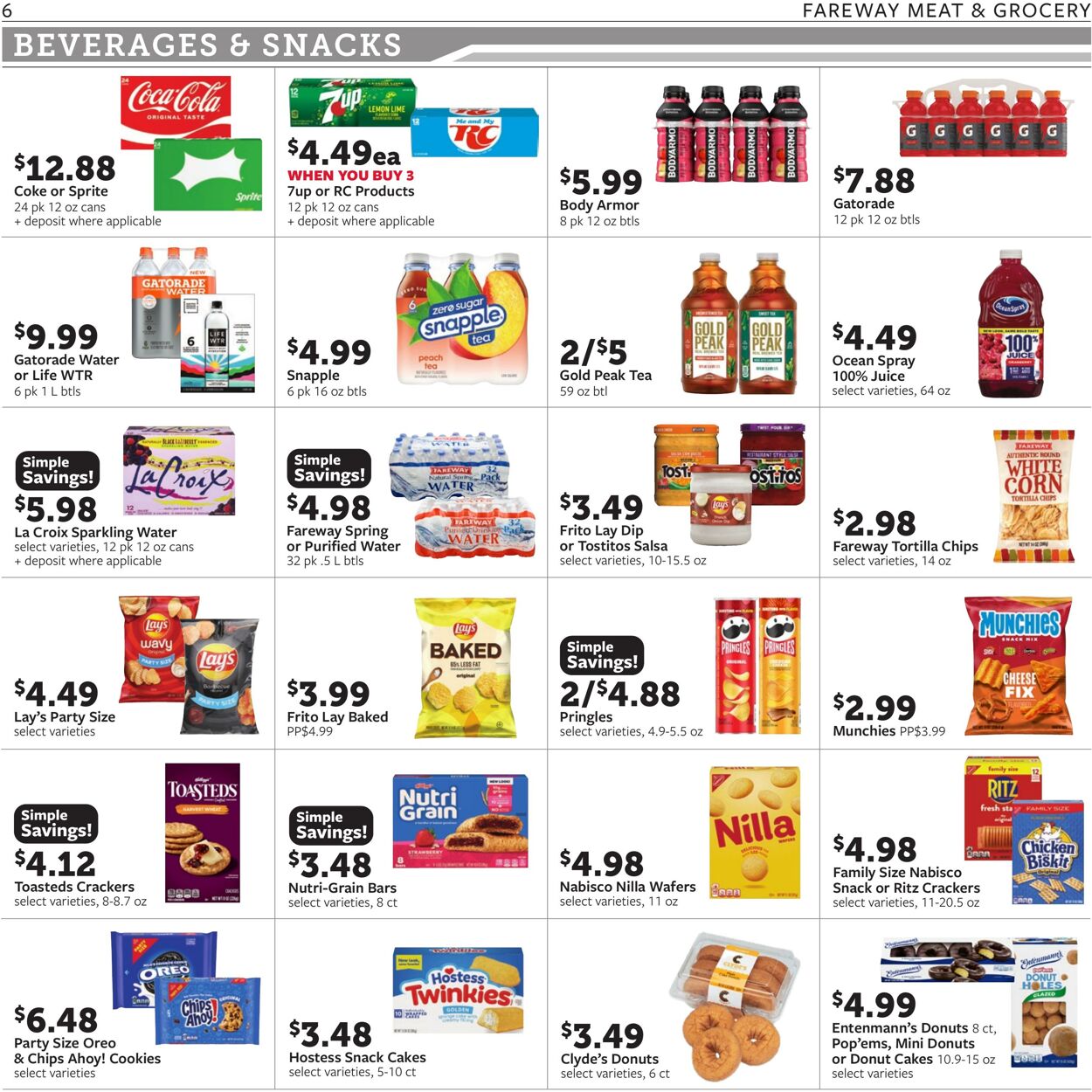 Weekly ad Fareway Stores 08/18/2025 - 08/23/2025