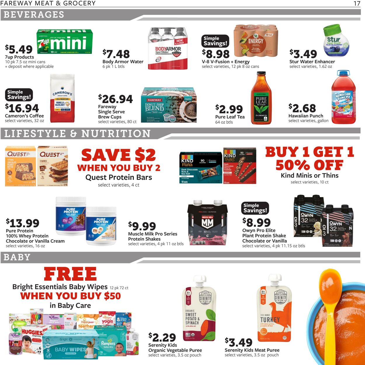 Weekly ad Fareway Stores 08/18/2025 - 08/23/2025