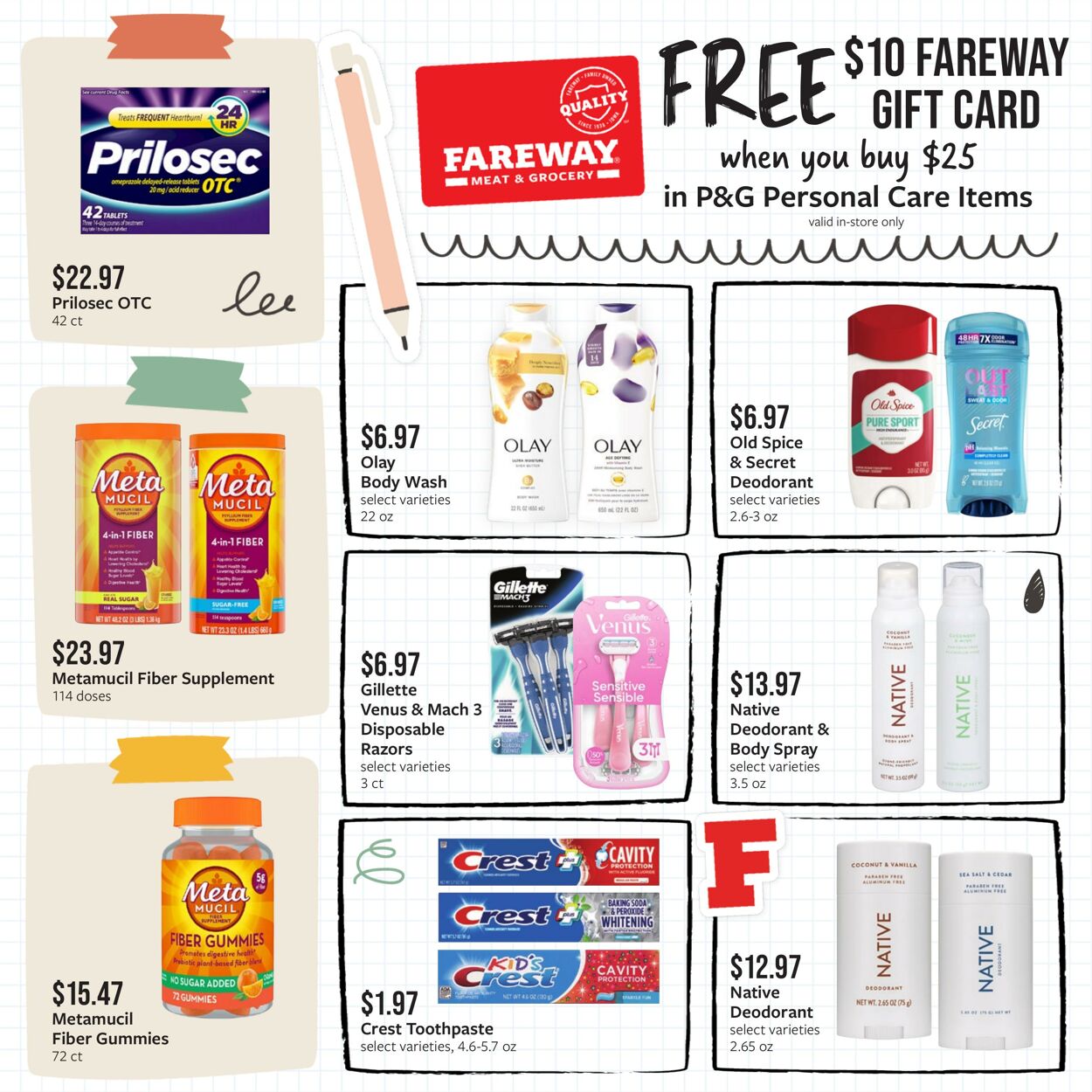 Weekly ad Fareway Stores 08/18/2025 - 08/23/2025
