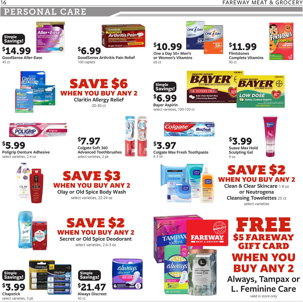 Weekly ad Fareway Stores 09/22/2025 - 09/27/2025