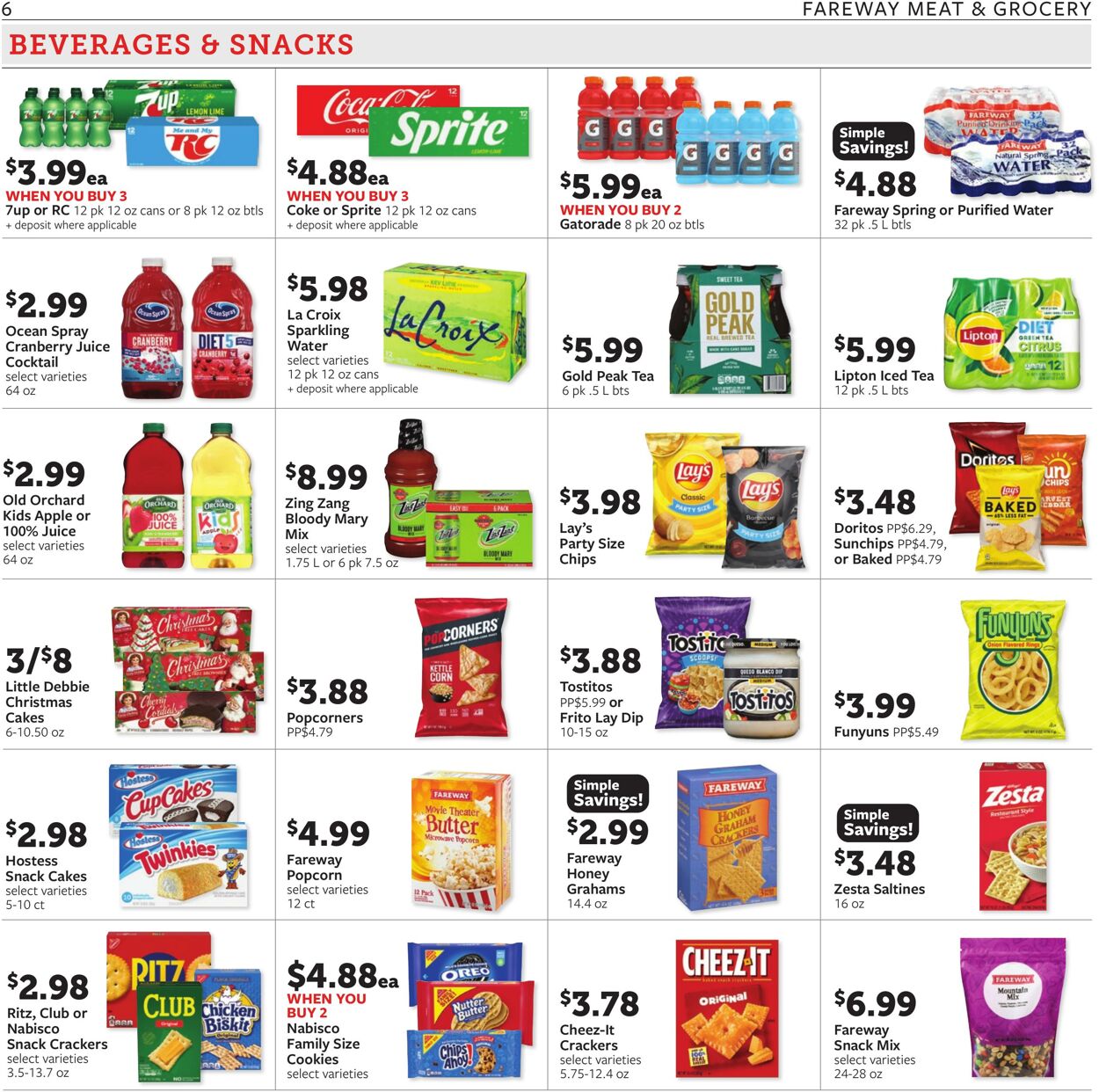 Weekly ad Fareway Stores 11/18/2024 - 11/23/2024