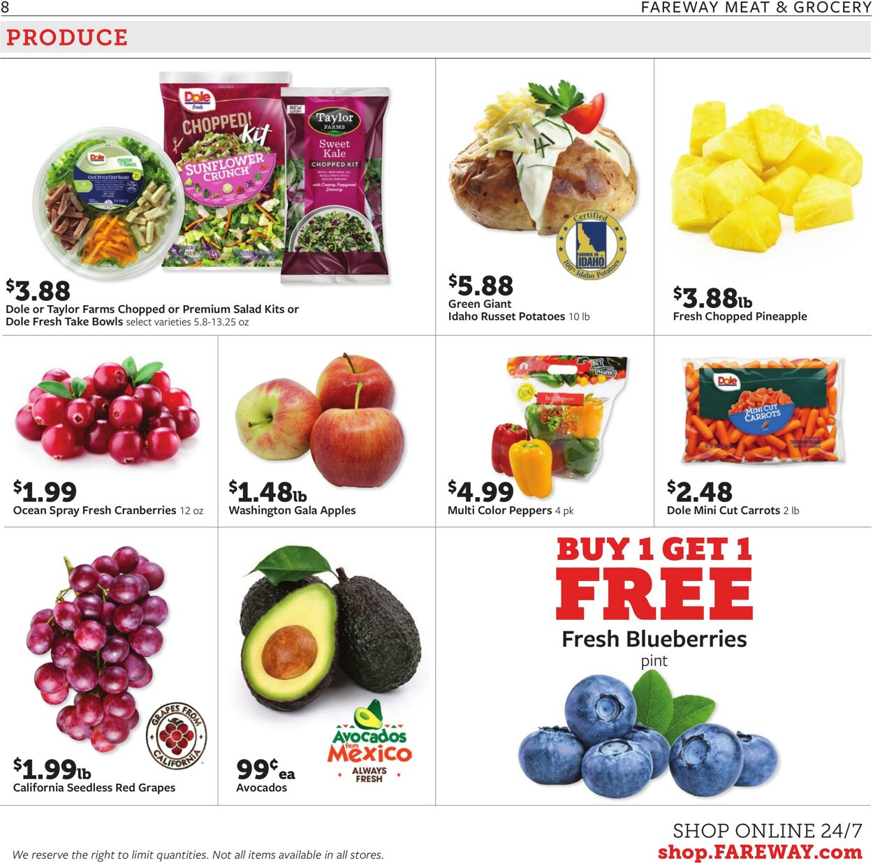 Weekly ad Fareway Stores 11/18/2024 - 11/23/2024