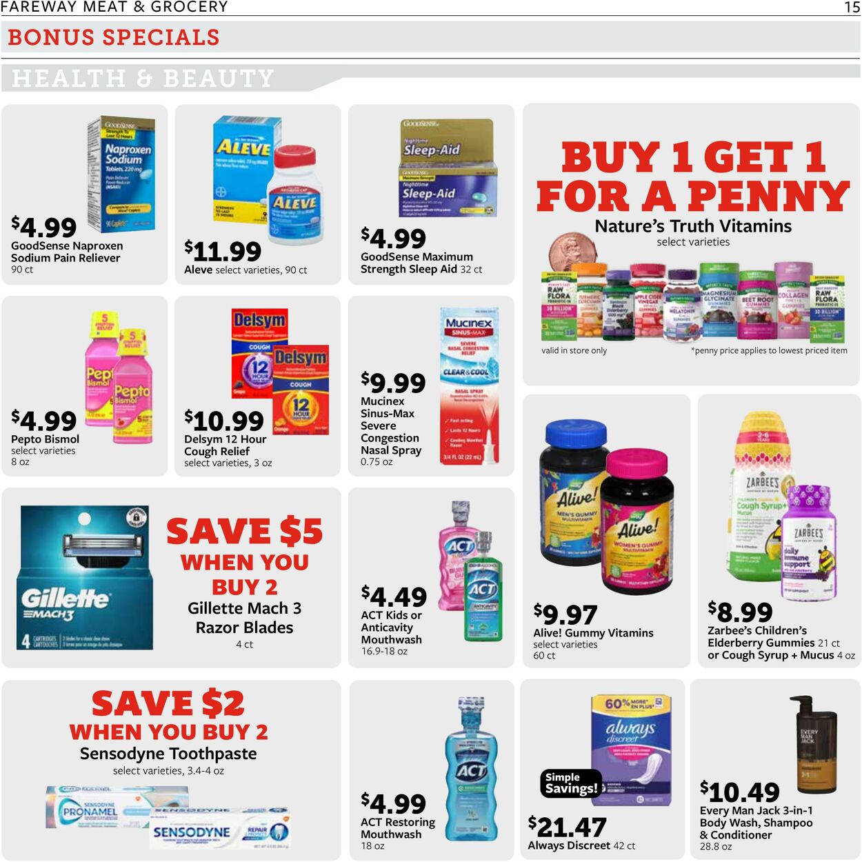 Weekly ad Fareway Stores 01/20/2025 - 01/25/2025