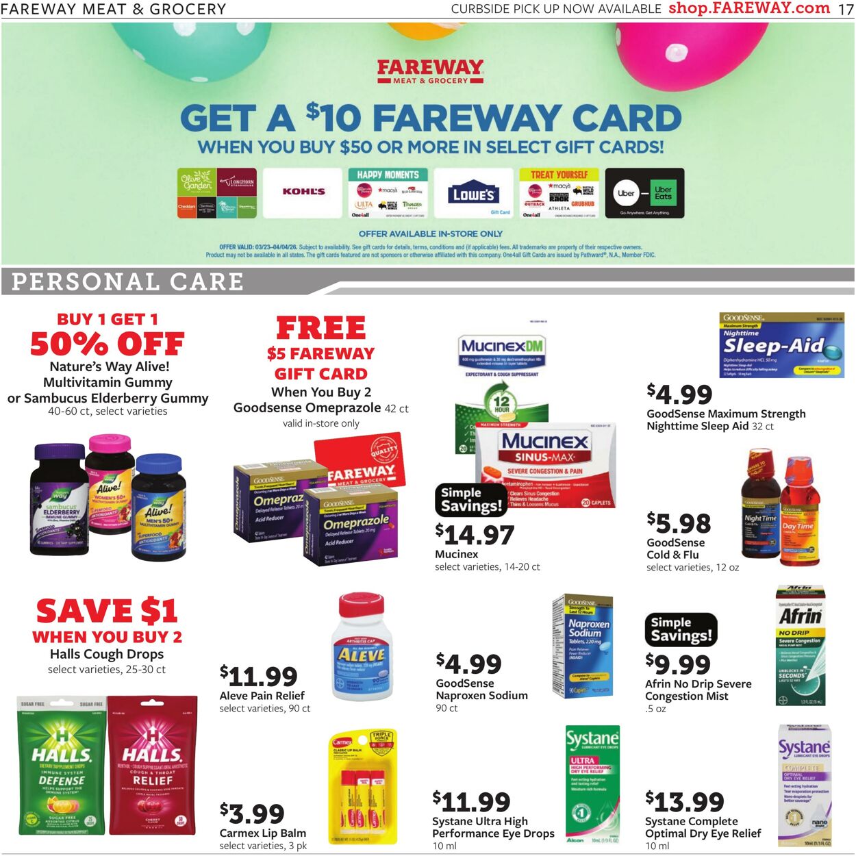 Weekly ad Fareway Stores 03/23/2026 - 03/28/2026